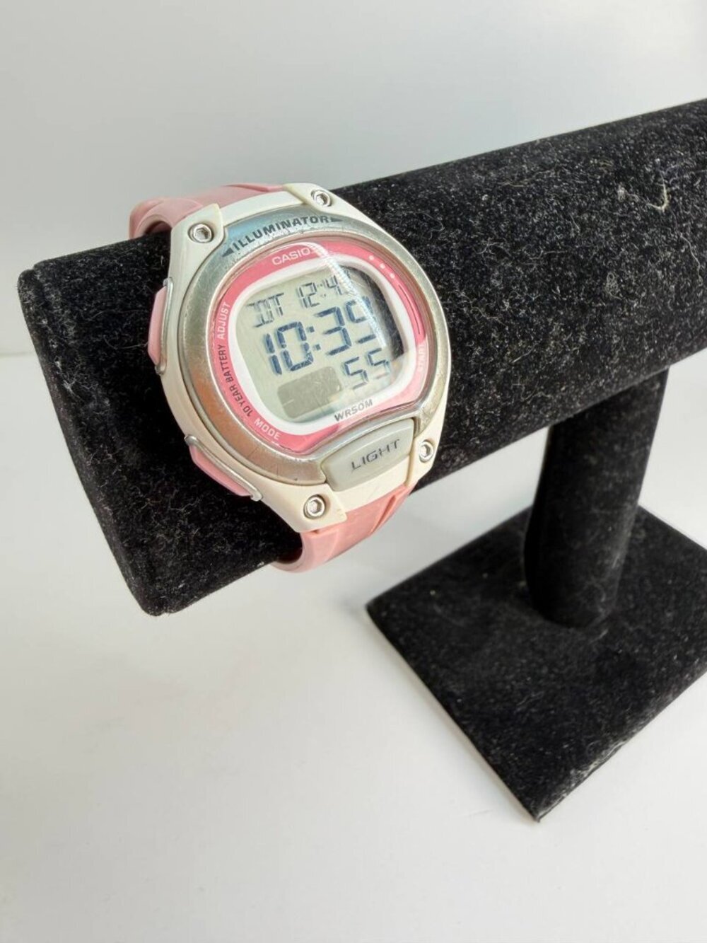 Casio Illuminator Women’s Digital Watch – Pink – Fully Working